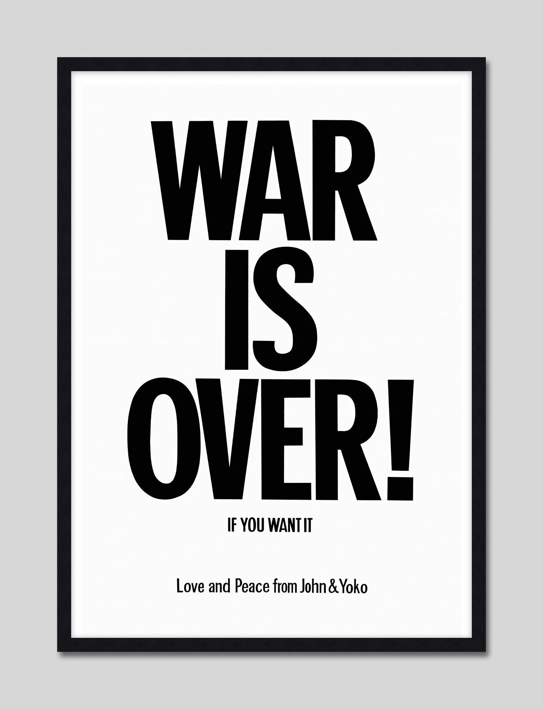 War Is Over